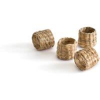 Set of 4 Jacinto Water Hyacinth Napkin Rings