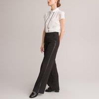 Formal Wide Leg Trousers, Length 31.5"