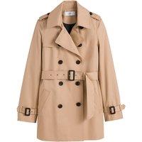 Cotton Mid-Length Trench Coat