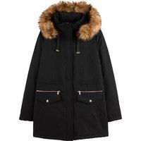 Recycled/Cotton Mix Parka with Hood