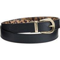 Leopard Print Reversible Belt