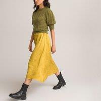 Jacquard Full Midi Skirt