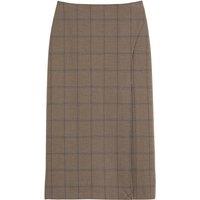 Recycled Tube Skirt in Prince of Wales Check