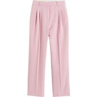 Recycled Pleat Front Trousers, Length 30.5"
