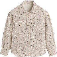 Tweed Loose Fit Shacket