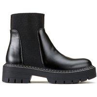 Notched Sole Chelsea Boots