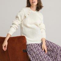Maternity/Nursing Jumper in Alpaca Mix