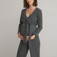 Jersey Maternity Jumpsuit, Length 30.5"