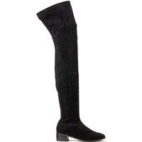 Over-The-Knee Boots with Block Heel