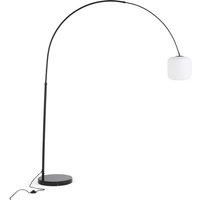 Elita Marble & Opaline Arch Floor Lamp