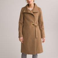 Asymmetric Mid-Length Coat