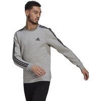 3-Stripes Cotton Mix Sweatshirt with Crew Neck