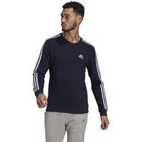 3-Stripes Cotton Mix Sweatshirt with Crew Neck