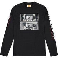 Printed Cotton T-Shirt with Long Sleeves
