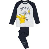 Printed Cotton Pyjamas with Long Sleeves