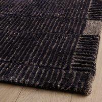 Liquir Asymmetrical Lyocell Rug