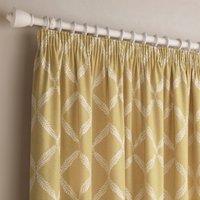 Olivia Print Pencil Pleat Curtains