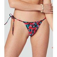 Isla Brazilian Bikini Bottoms in Floral Print