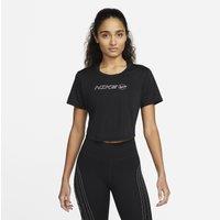 Icon Clash Recycled Sports Crop Top with Logo Print