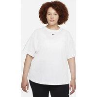 Sportswear Embroidered Logo T-Shirt in Organic Cotton and Loose Fit
