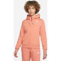 Sportswear Zip-Up Hoodie in Cotton Mix