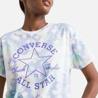 Logo Print Cotton T-Shirt in Loose Fit