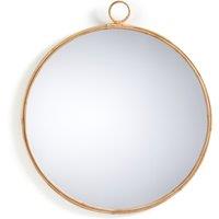 Nogu 89cm Diameter Round Rattan Mirror