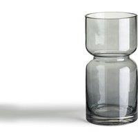 Sinao 22cm High Smoked Glass Vase