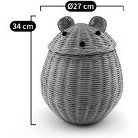 Barnita Mouse Rattan Basket