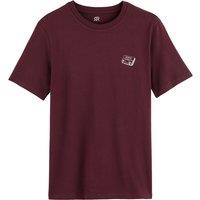 Printed Cotton T-Shirt with Crew Neck, Made in Europe