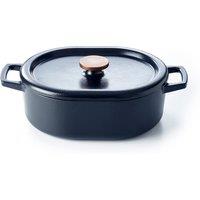 Nori Oval Cast Iron Casserole Dish