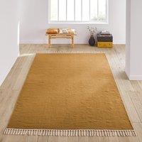 Azale Fringed Flat Woven Rug