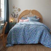 Betsy 30cm Floral 100% Washed Cotton Fitted Sheet