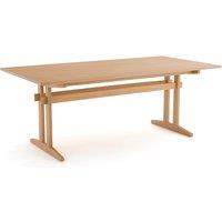 Sergey Brushed Solid Pine Dining Table (Seats 6-8)