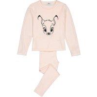 Cotton Velour Pyjamas with Long Sleeves