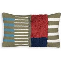 Cabanac Striped Graphic Rectangular Cushion Cover