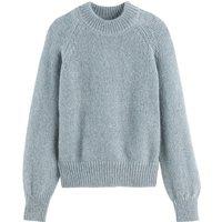 Mohair Mix Jumper with Crew Neck