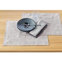 Set of 2 Victorine 100% Linen Chambray Placemats