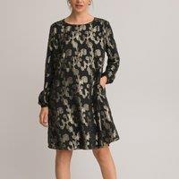Floral Knee-Length Dress