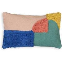 Aldo Graphic Tufted 100% Cotton Rectangular Cushion Cover