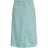 Straight Maxi Skirt in Linen Mix