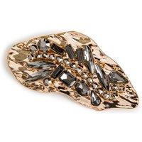 Brooch with Inset Gemstones
