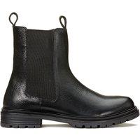 Kids' Zipped Chelsea Boots in Leather