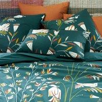 Ichita Floral 100% Cotton Percale 200 Thread Count Pillowcase