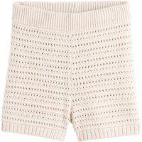 Cotton Mix Crochet Shorts