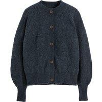 Recycled Cable Knit Cardigan with Button Fastening