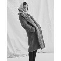 Teddy Faux Fur Coat in Recycled Fabric