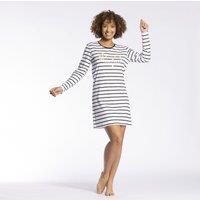Dotty Striped Cotton Nightshirt