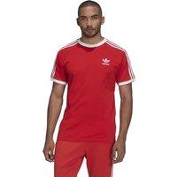 3-Stripes Cotton T-Shirt with Small Embroidered Logo and Short Sleeves