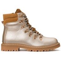 Kids Lace-Up Ankle Boots with Zip Fastening